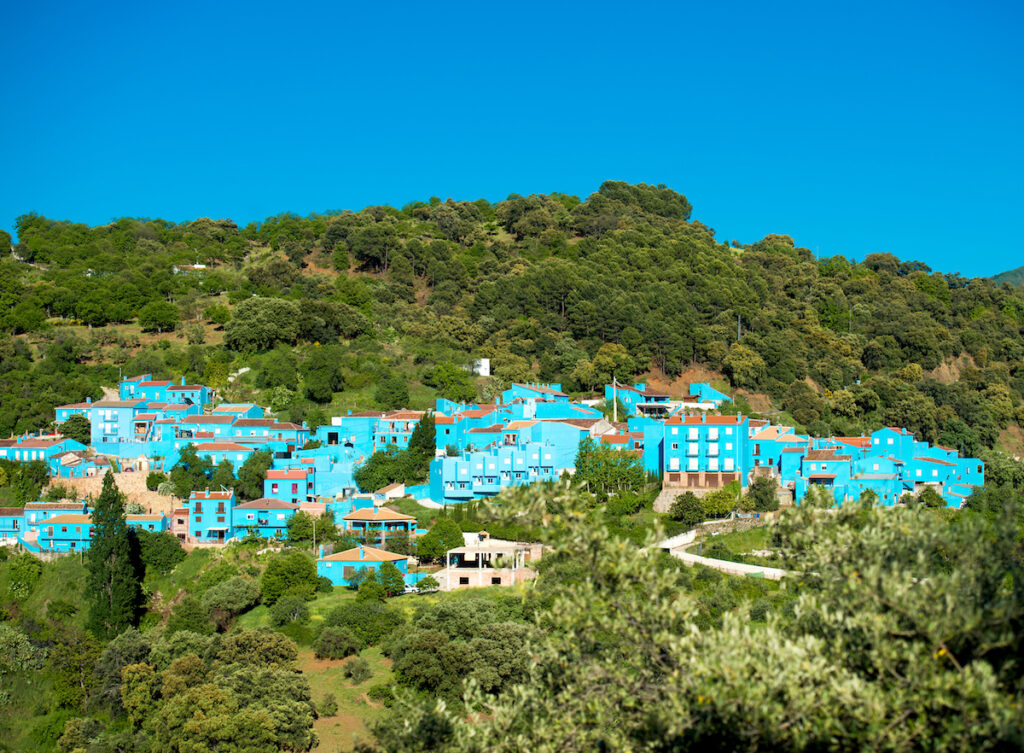 Júzcar, el pueblo azul de España