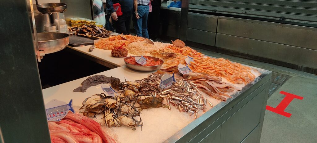 Pescados y mariscos de Málaga