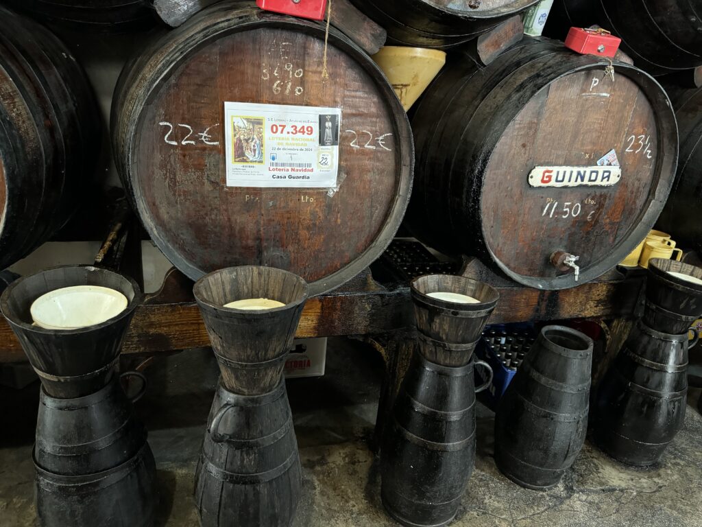 Barriles de vino